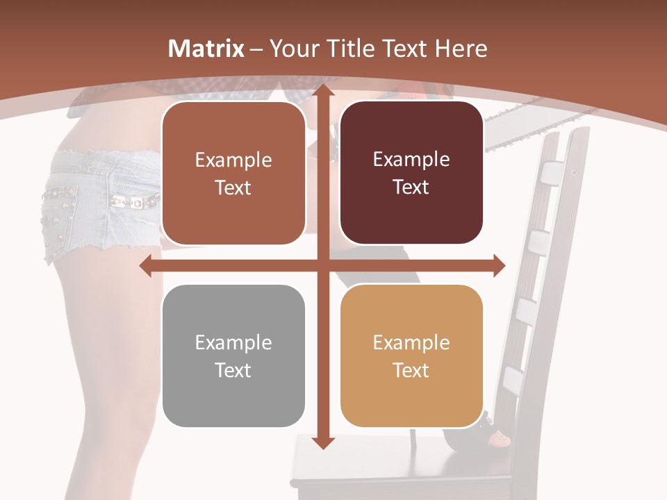 Shorts Tool Earphones PowerPoint Template