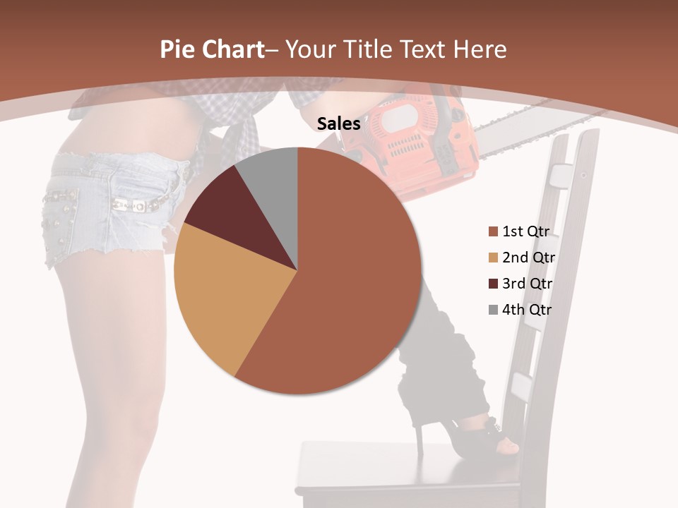 Shorts Tool Earphones PowerPoint Template
