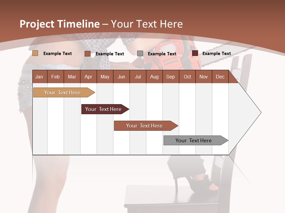 Shorts Tool Earphones PowerPoint Template
