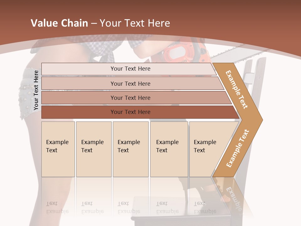 Shorts Tool Earphones PowerPoint Template