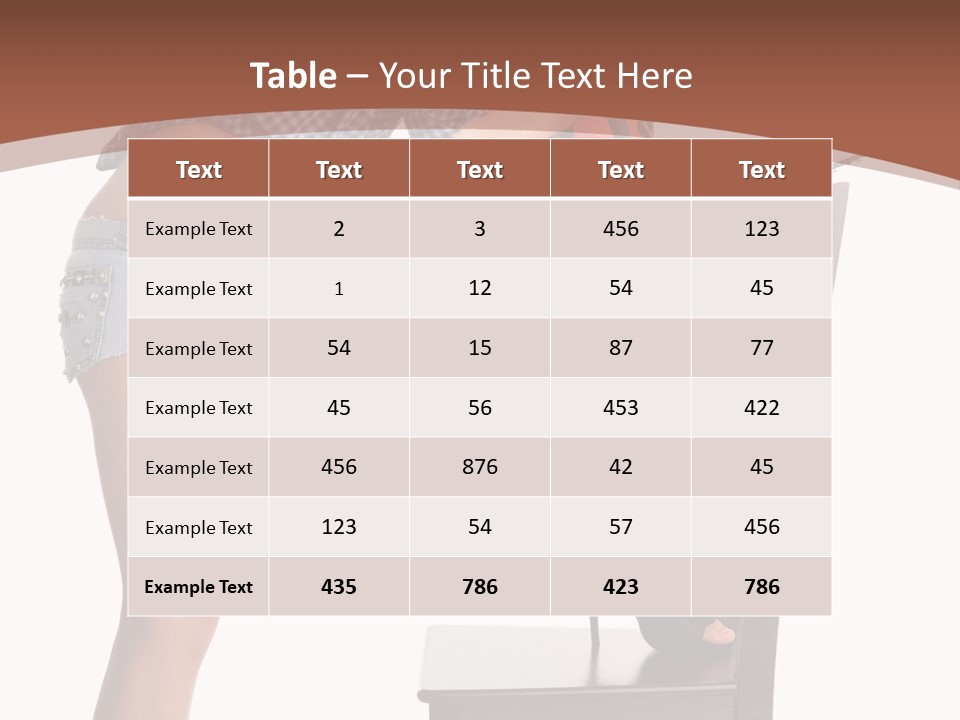 Shorts Tool Earphones PowerPoint Template