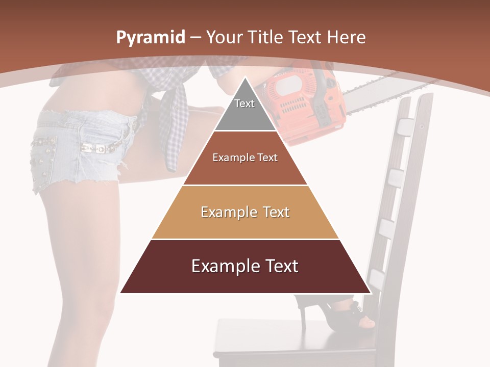 Shorts Tool Earphones PowerPoint Template