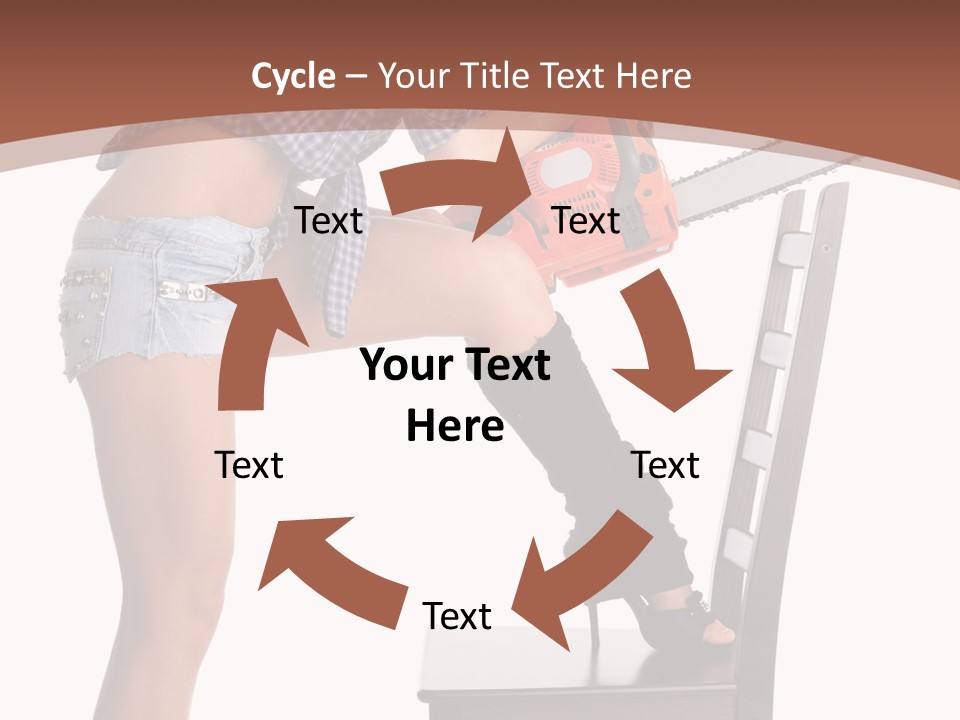 Shorts Tool Earphones PowerPoint Template