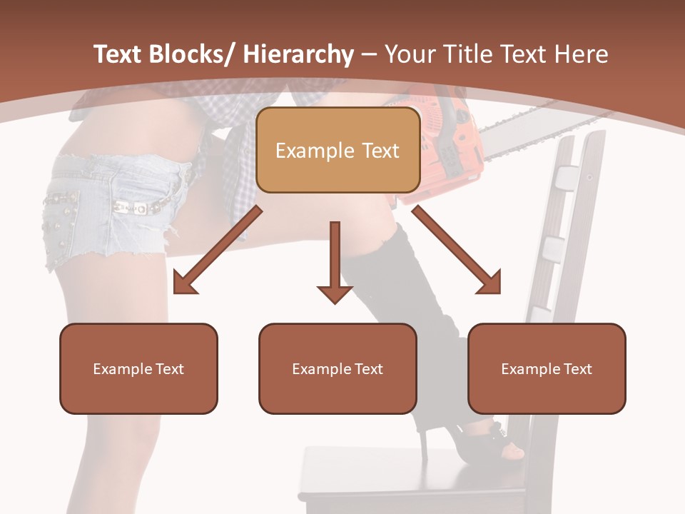 Shorts Tool Earphones PowerPoint Template