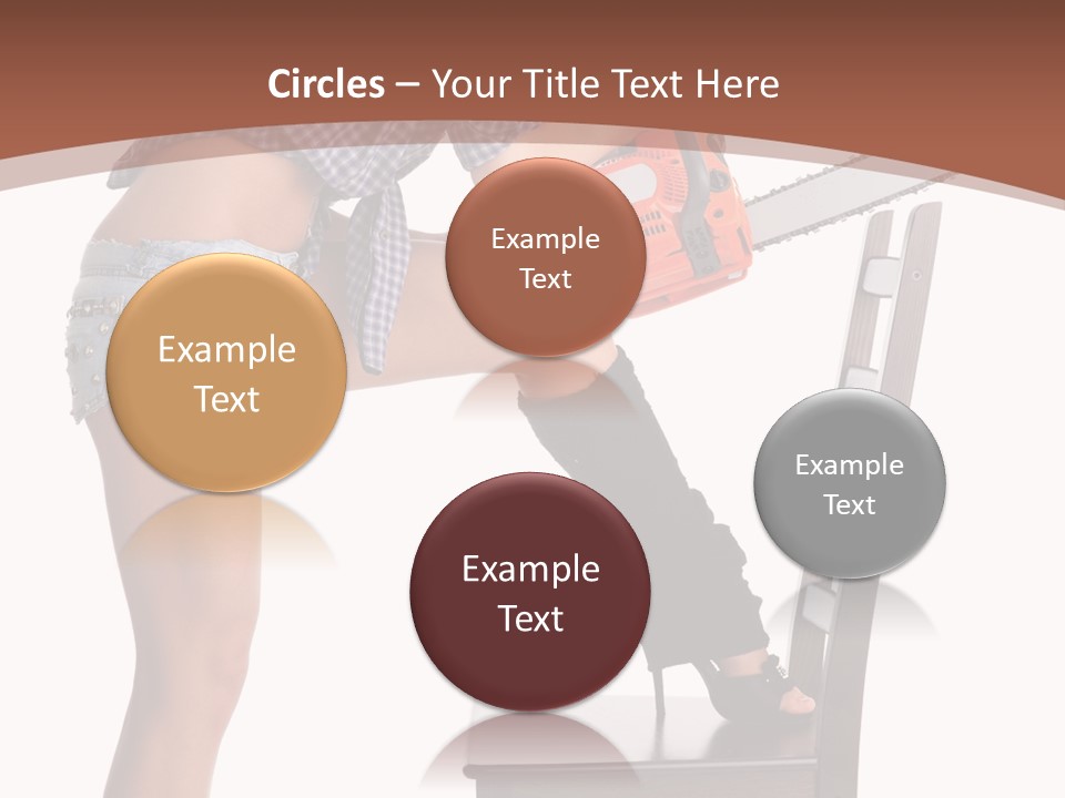 Shorts Tool Earphones PowerPoint Template