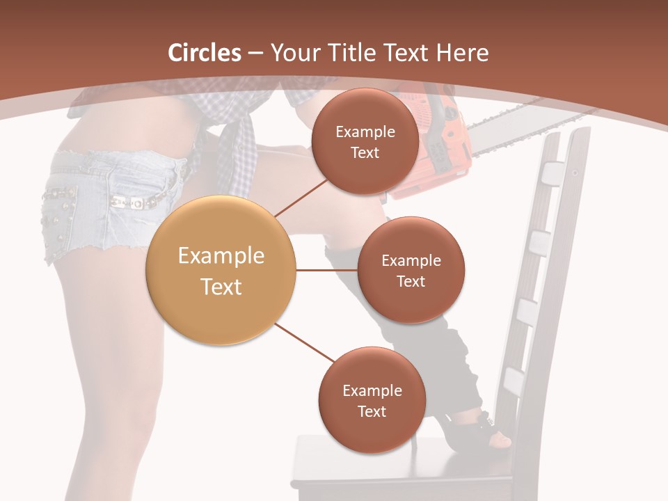 Shorts Tool Earphones PowerPoint Template