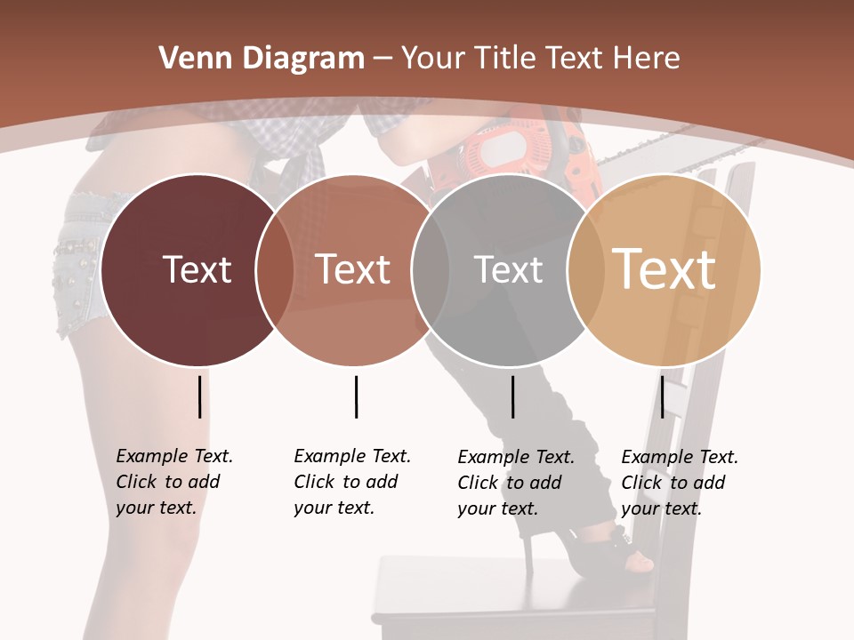 Shorts Tool Earphones PowerPoint Template