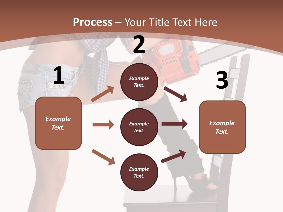 Shorts Tool Earphones PowerPoint Template