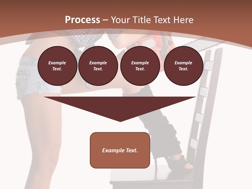 Shorts Tool Earphones PowerPoint Template