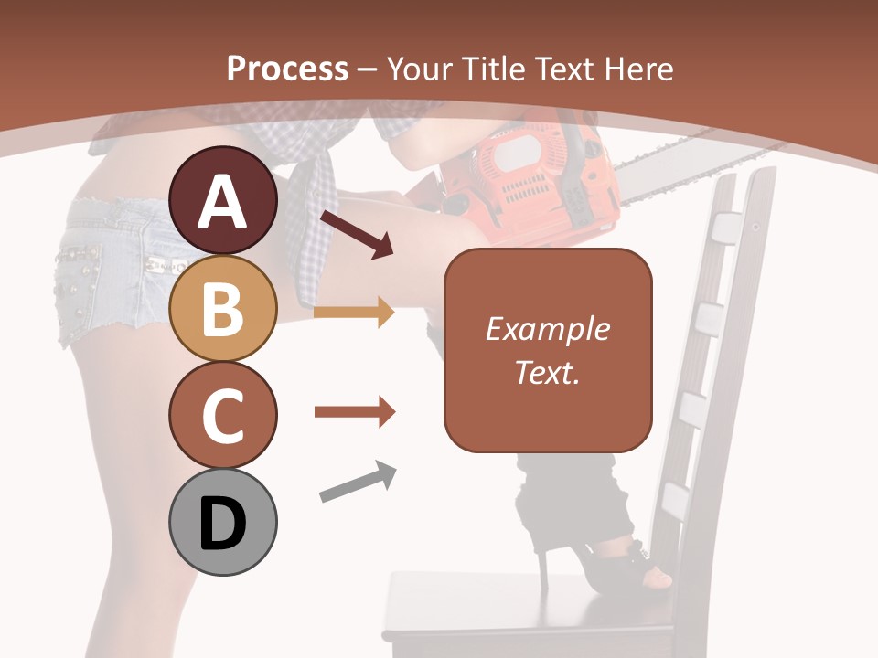 Shorts Tool Earphones PowerPoint Template