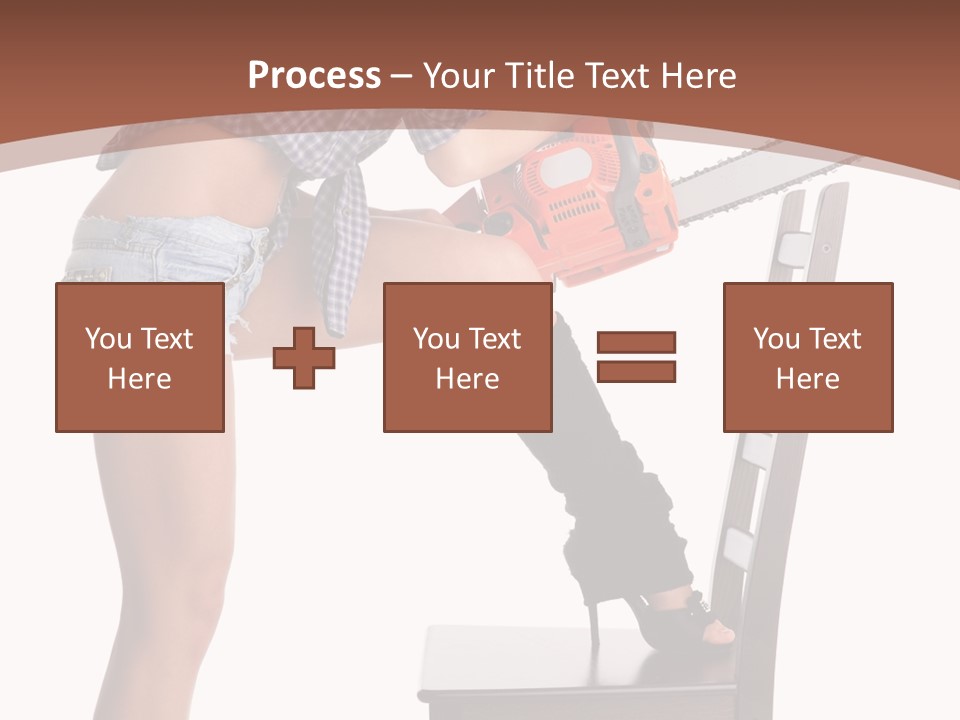 Shorts Tool Earphones PowerPoint Template