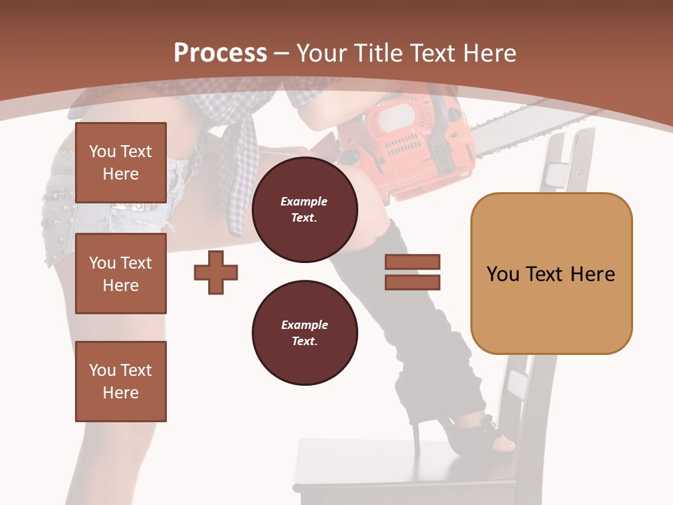 Shorts Tool Earphones PowerPoint Template