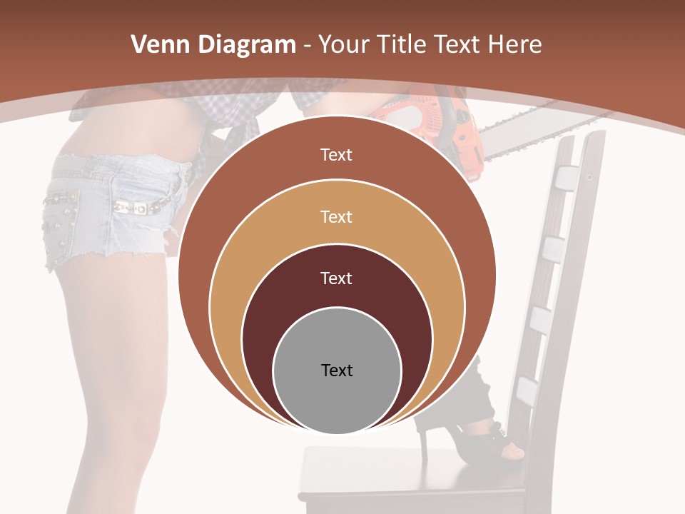 Shorts Tool Earphones PowerPoint Template