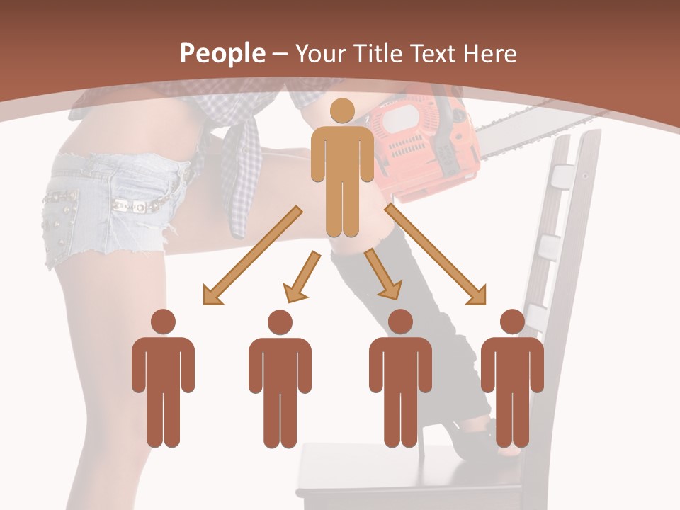 Shorts Tool Earphones PowerPoint Template