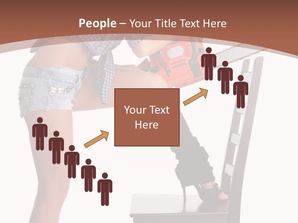 Shorts Tool Earphones PowerPoint Template