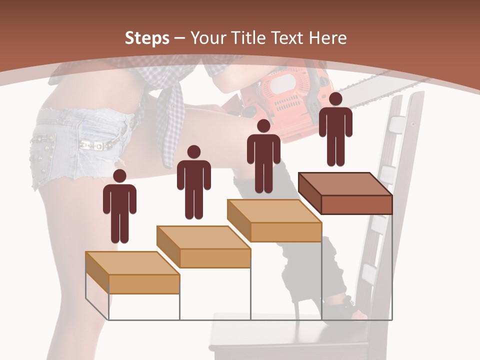 Shorts Tool Earphones PowerPoint Template