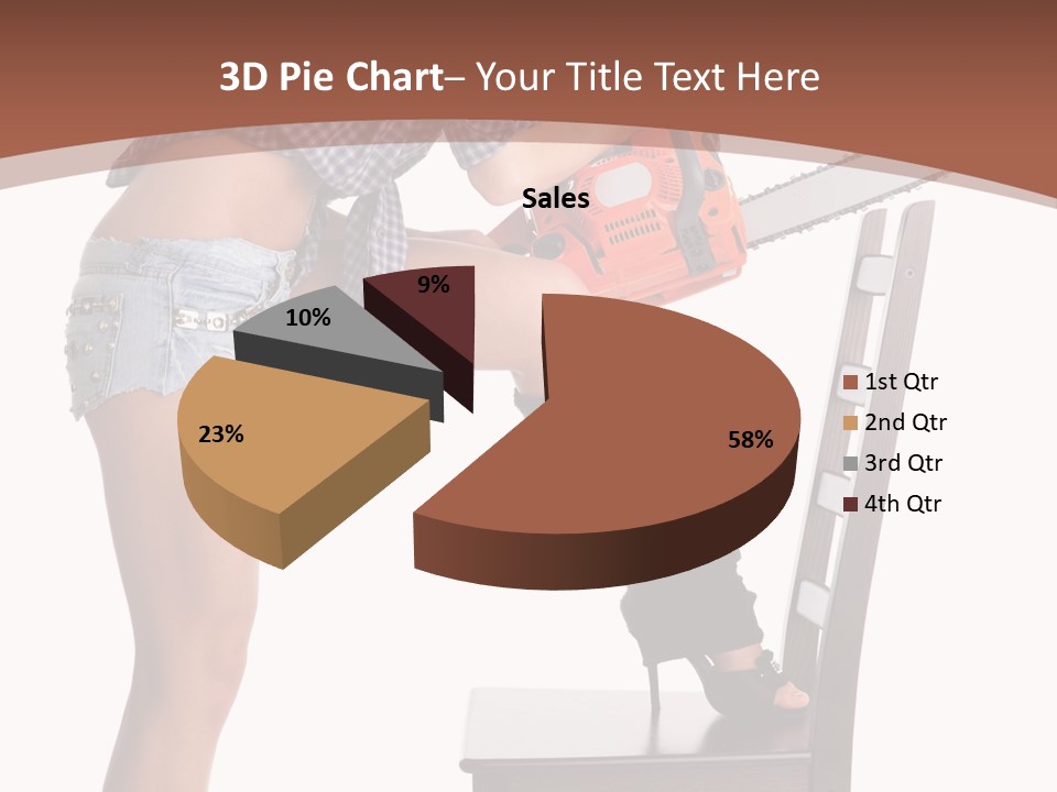 Shorts Tool Earphones PowerPoint Template