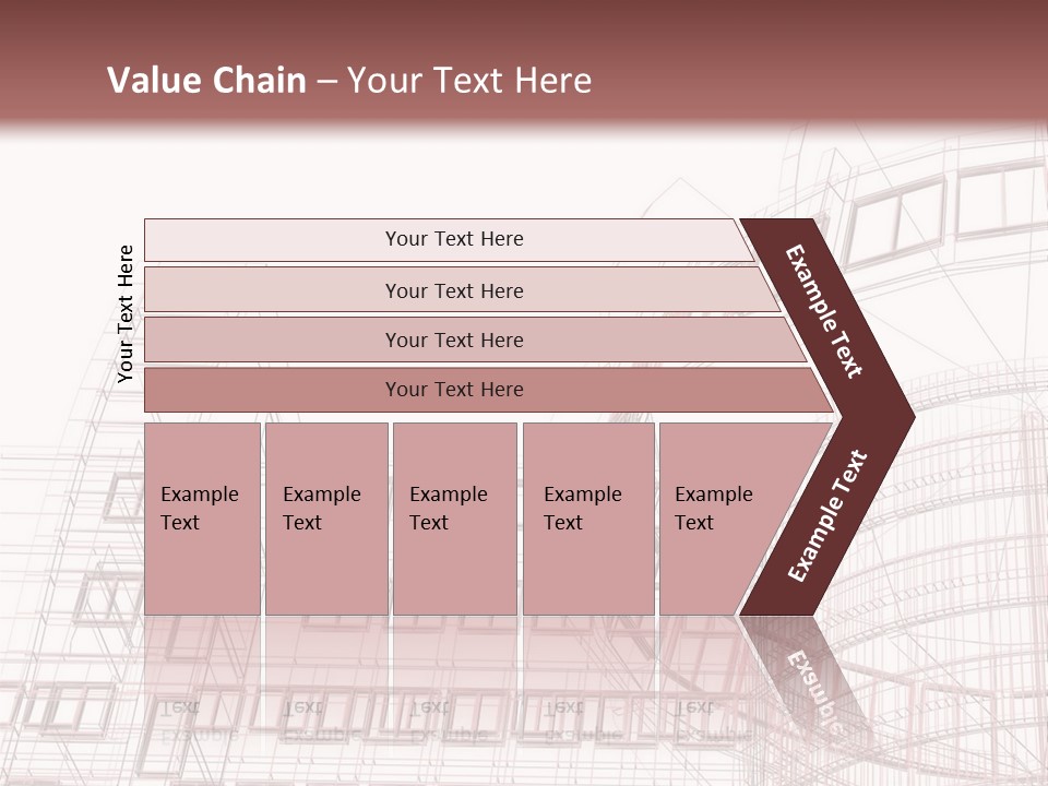 Tall Modern Construction PowerPoint Template