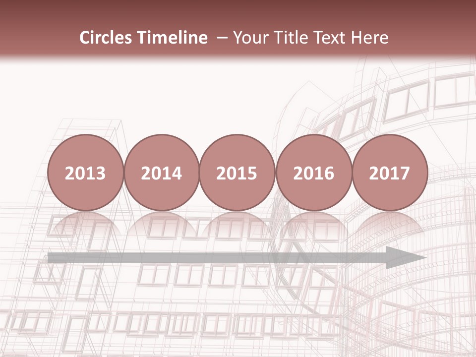 Tall Modern Construction PowerPoint Template