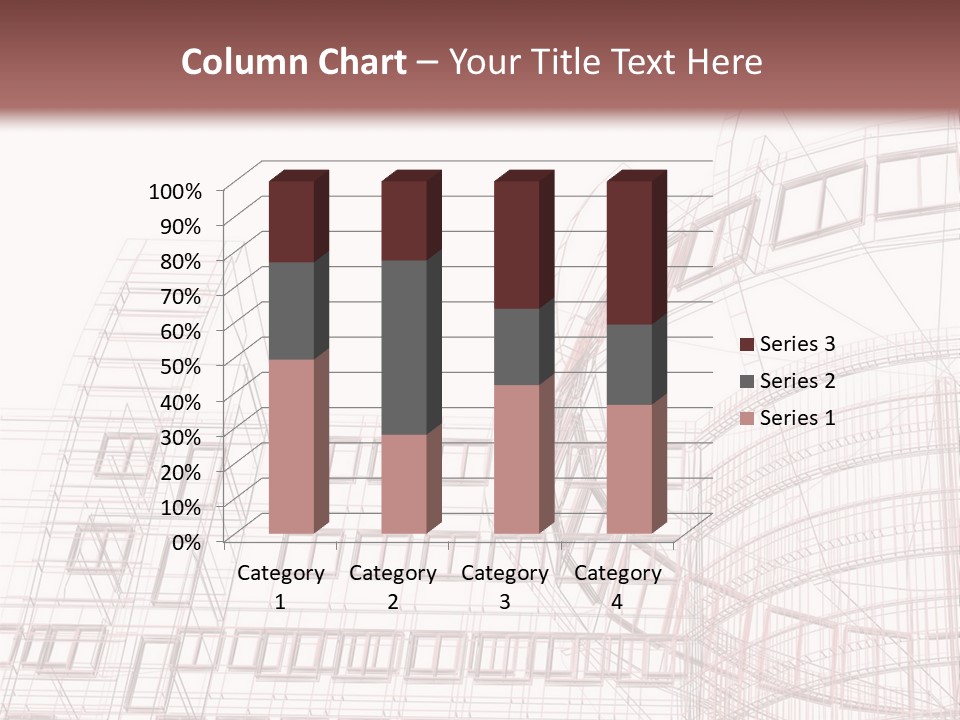 Tall Modern Construction PowerPoint Template