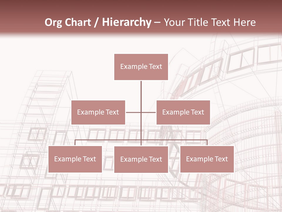 Tall Modern Construction PowerPoint Template