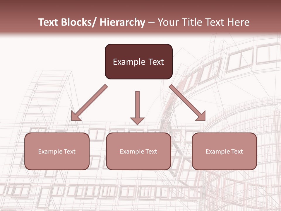Tall Modern Construction PowerPoint Template