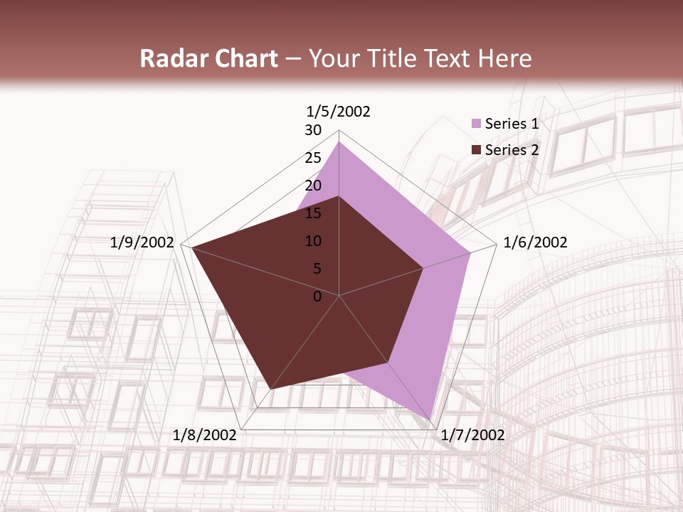 Tall Modern Construction PowerPoint Template