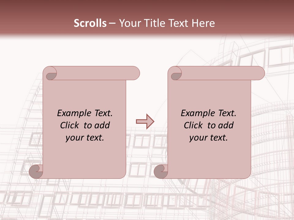 Tall Modern Construction PowerPoint Template