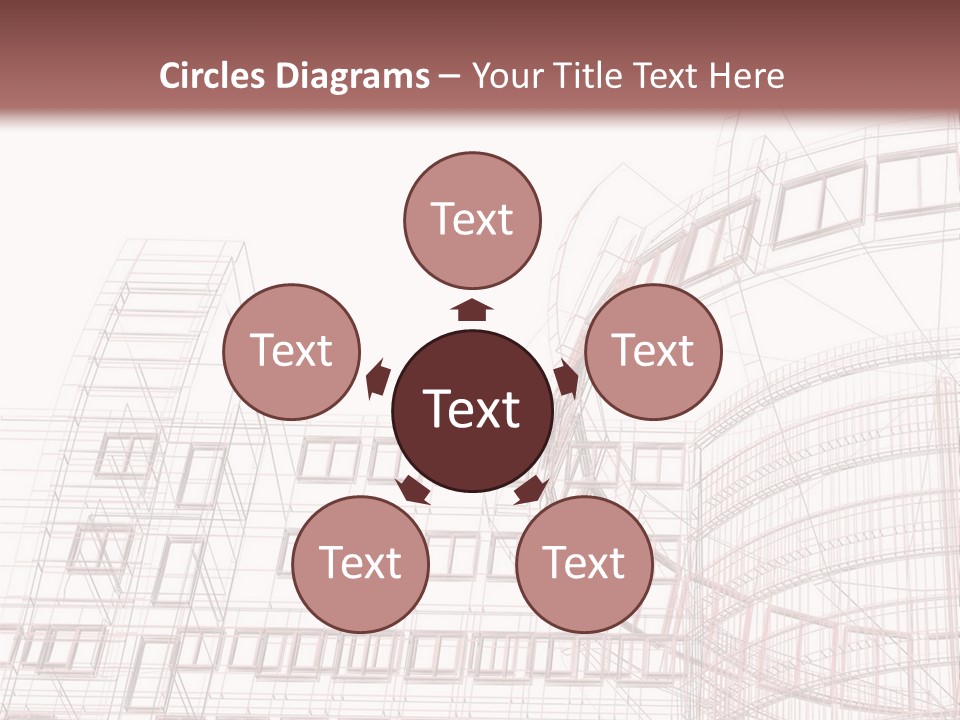 Tall Modern Construction PowerPoint Template