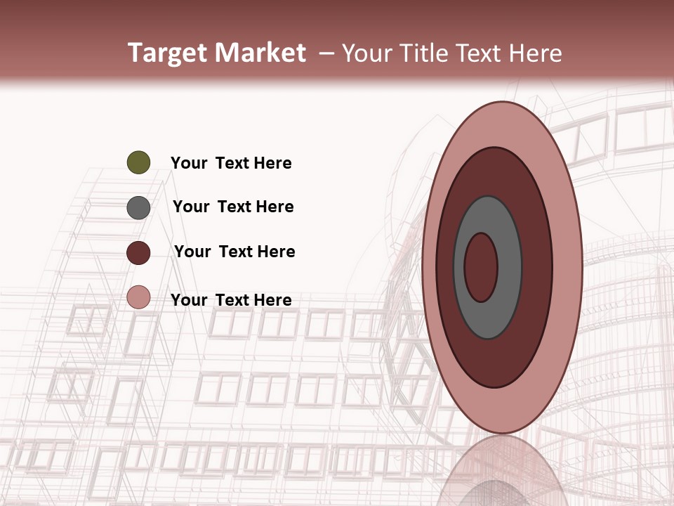 Tall Modern Construction PowerPoint Template