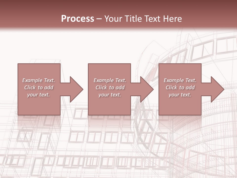 Tall Modern Construction PowerPoint Template