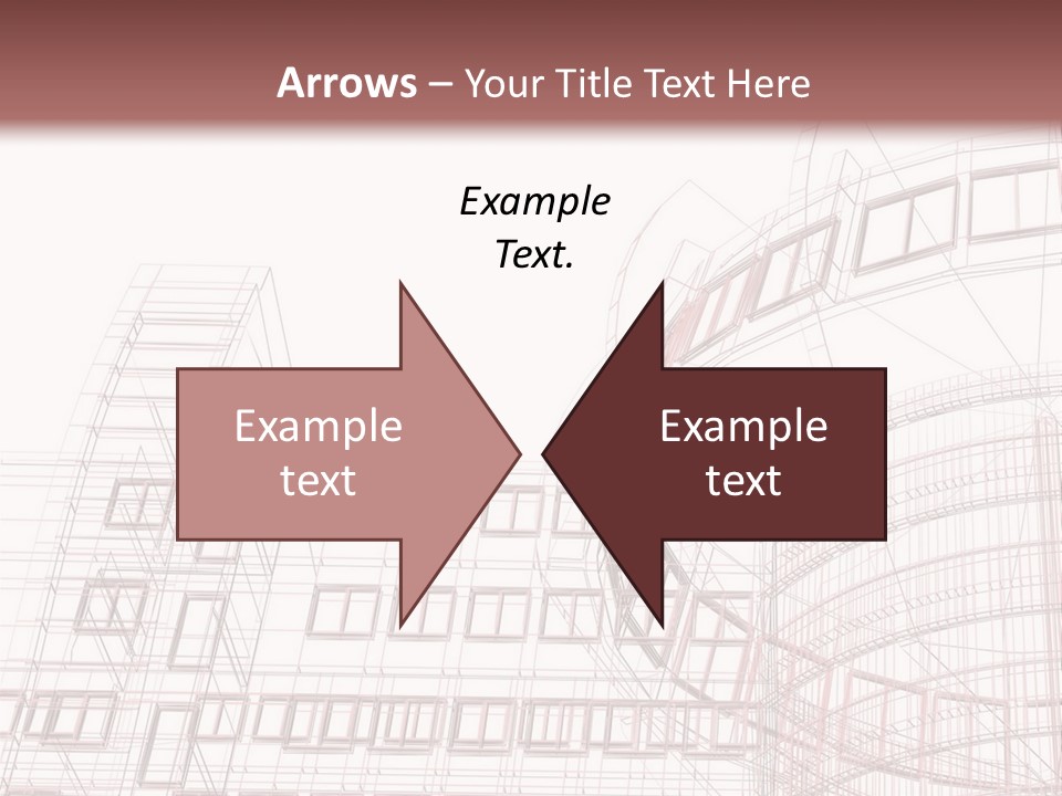 Tall Modern Construction PowerPoint Template