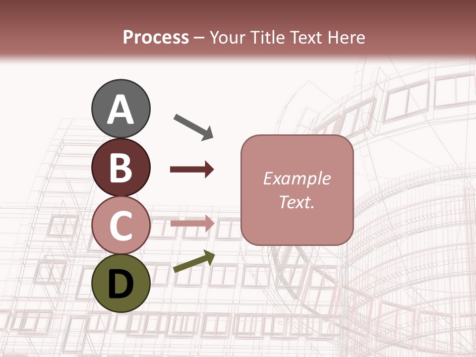 Tall Modern Construction PowerPoint Template