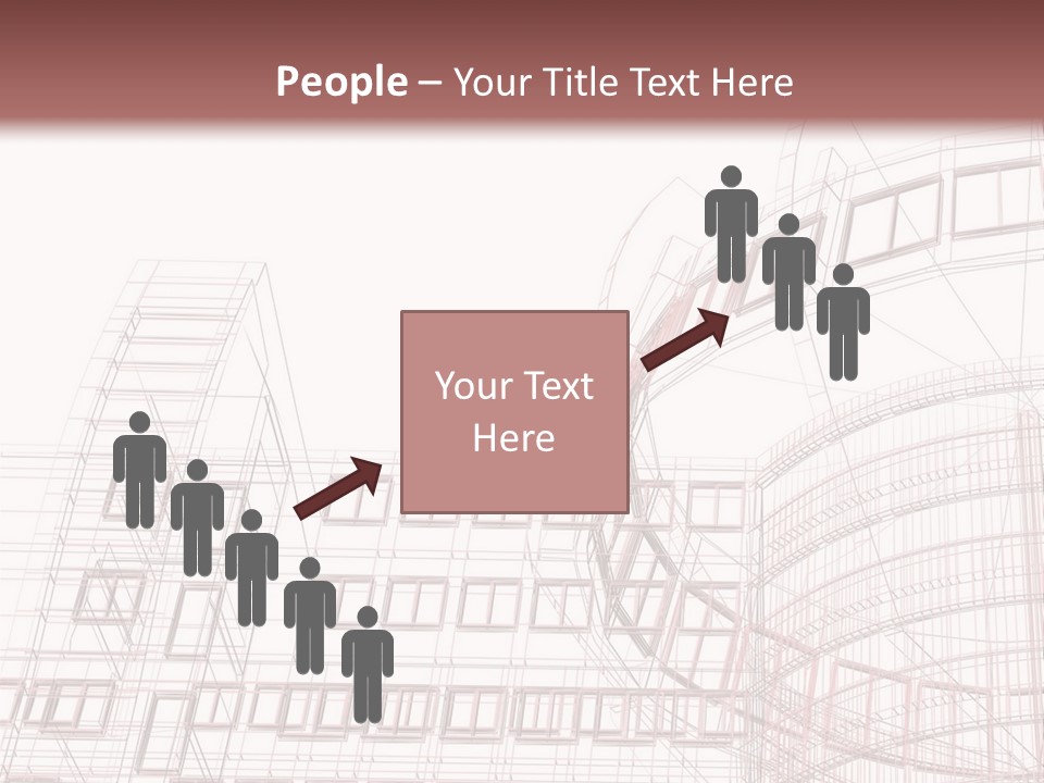 Tall Modern Construction PowerPoint Template