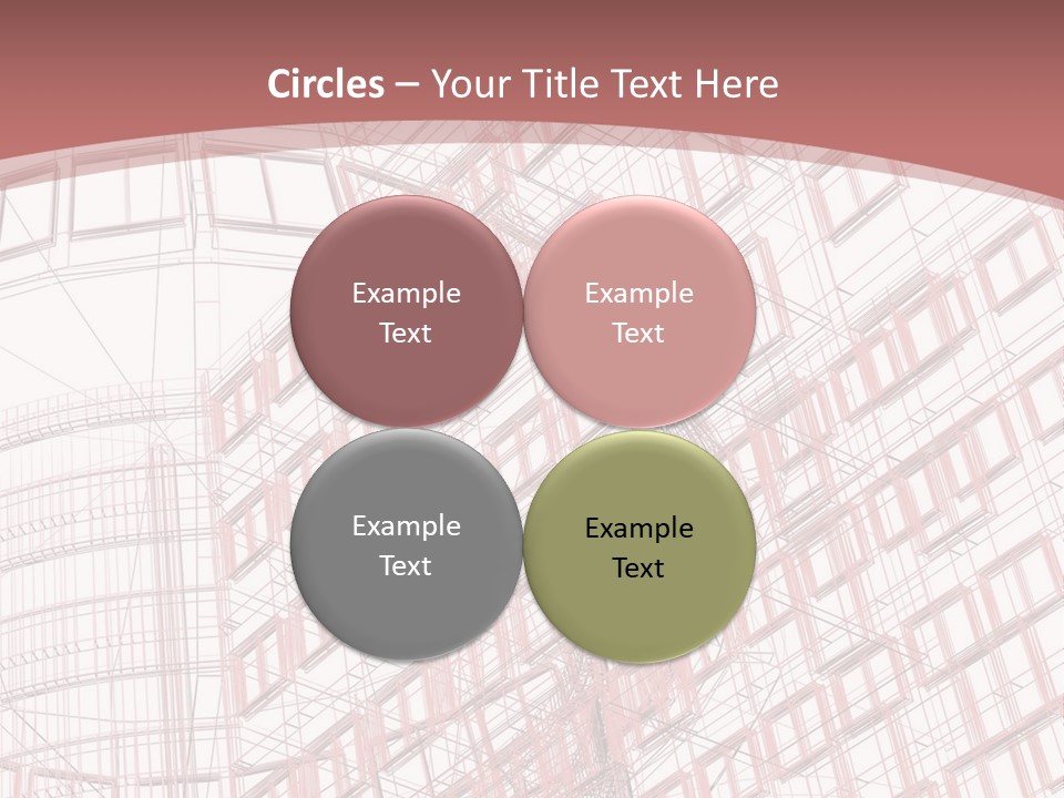City Tall Square PowerPoint Template