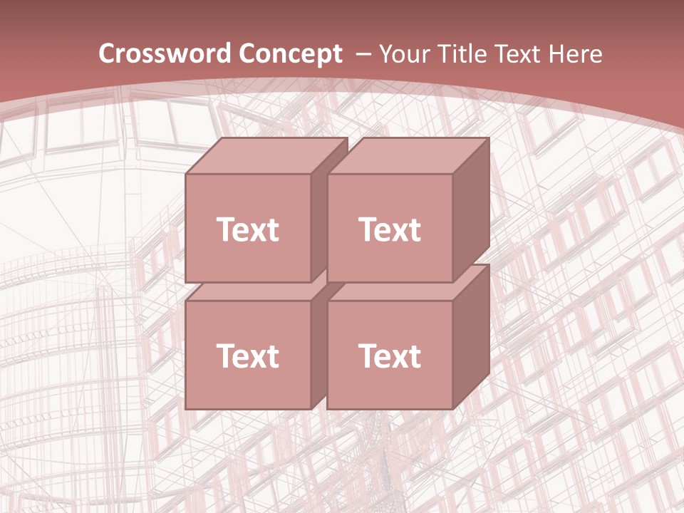 City Tall Square PowerPoint Template