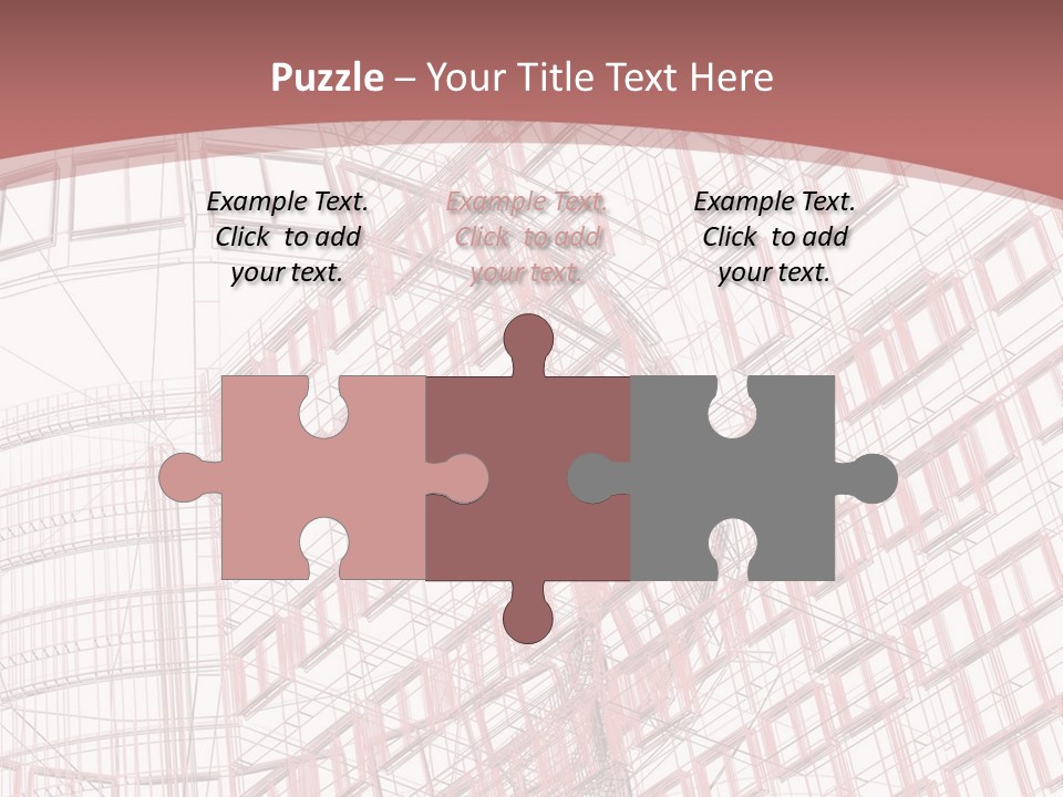 City Tall Square PowerPoint Template