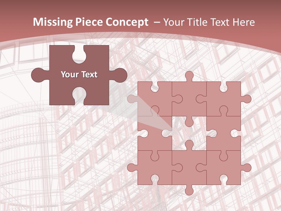 City Tall Square PowerPoint Template