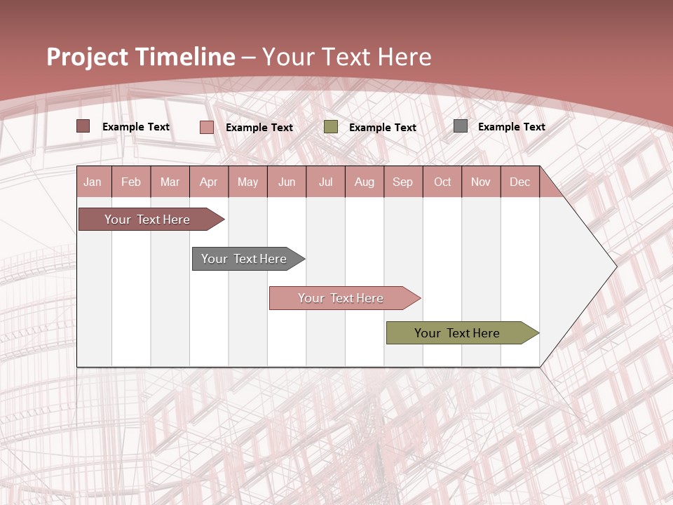 City Tall Square PowerPoint Template