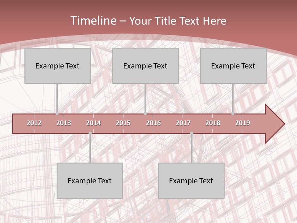 City Tall Square PowerPoint Template