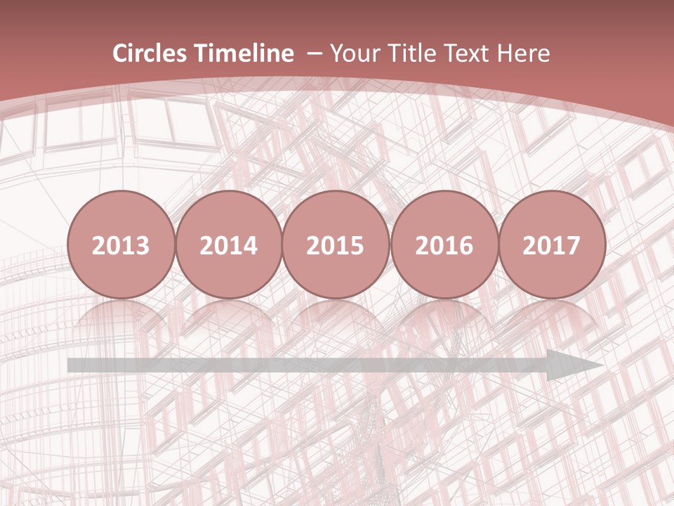 City Tall Square PowerPoint Template