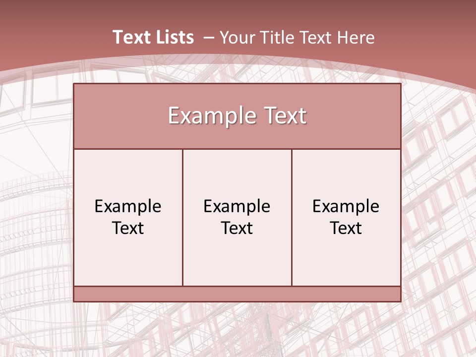 City Tall Square PowerPoint Template
