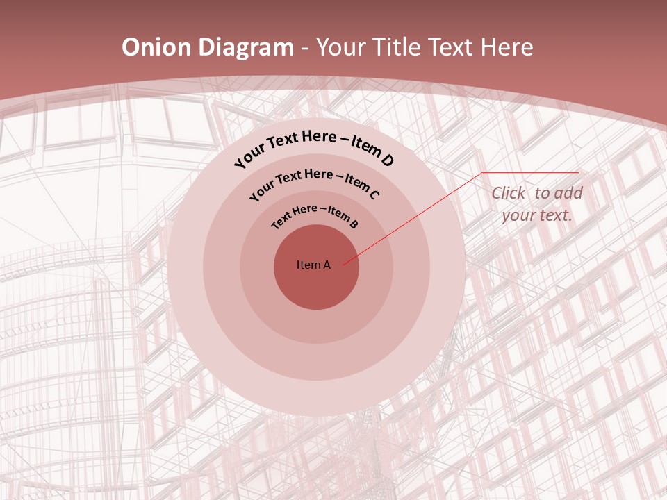 City Tall Square PowerPoint Template