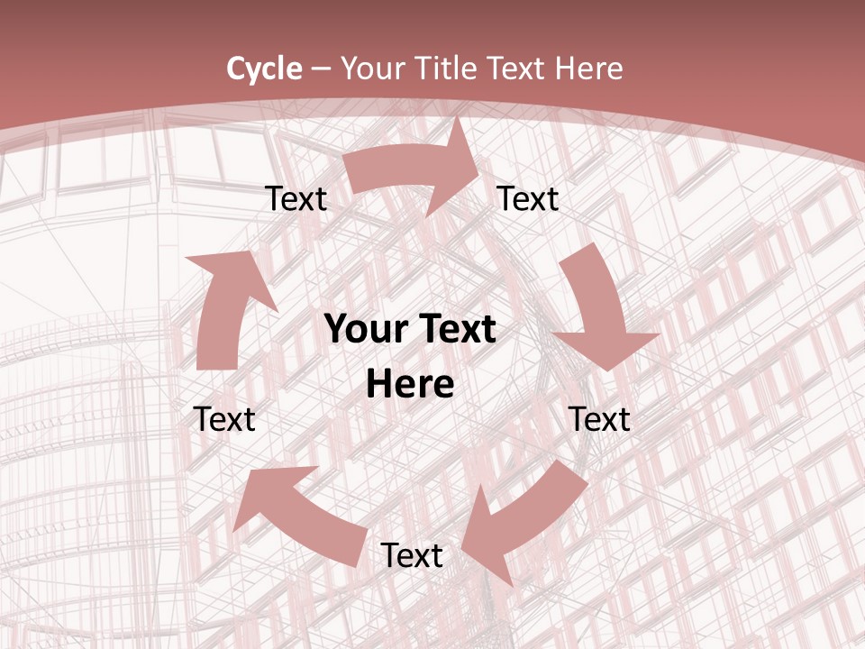 City Tall Square PowerPoint Template