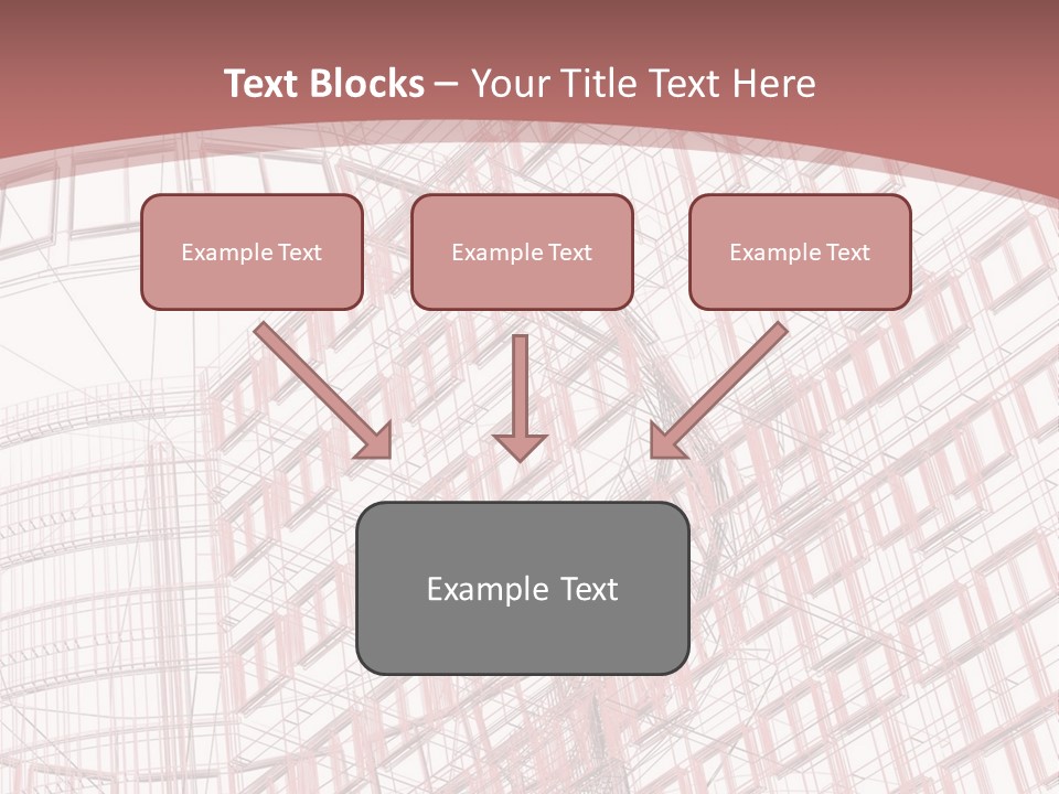 City Tall Square PowerPoint Template