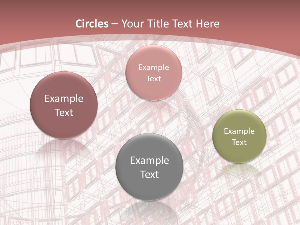 City Tall Square PowerPoint Template