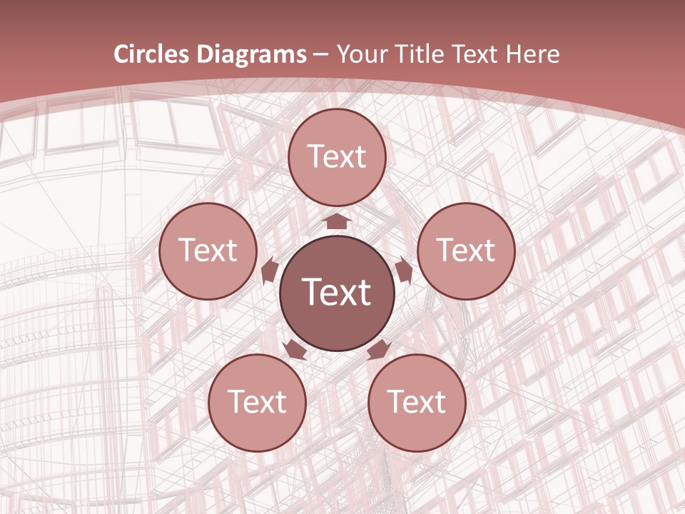 City Tall Square PowerPoint Template