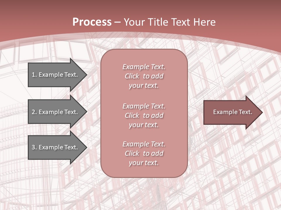 City Tall Square PowerPoint Template