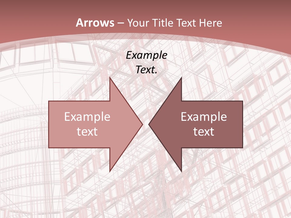 City Tall Square PowerPoint Template