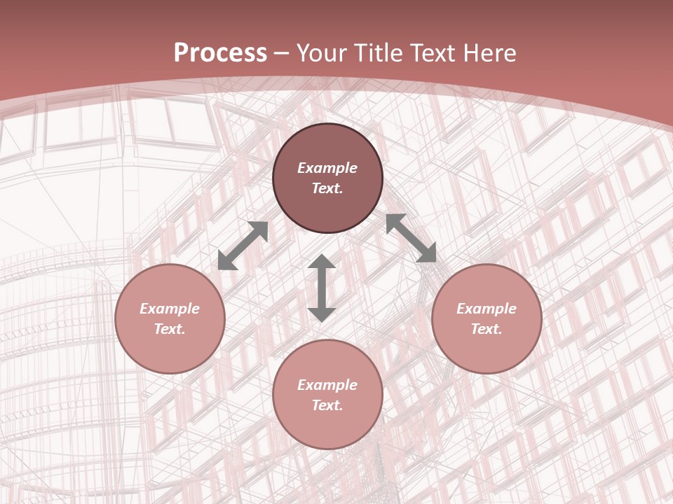 City Tall Square PowerPoint Template